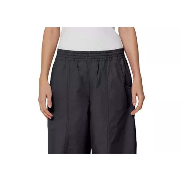 Agolde Dakota Cotton Poplin Track Pants Black Size M - Picture 3 of 4